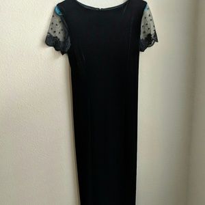 Black Velvet Dress
